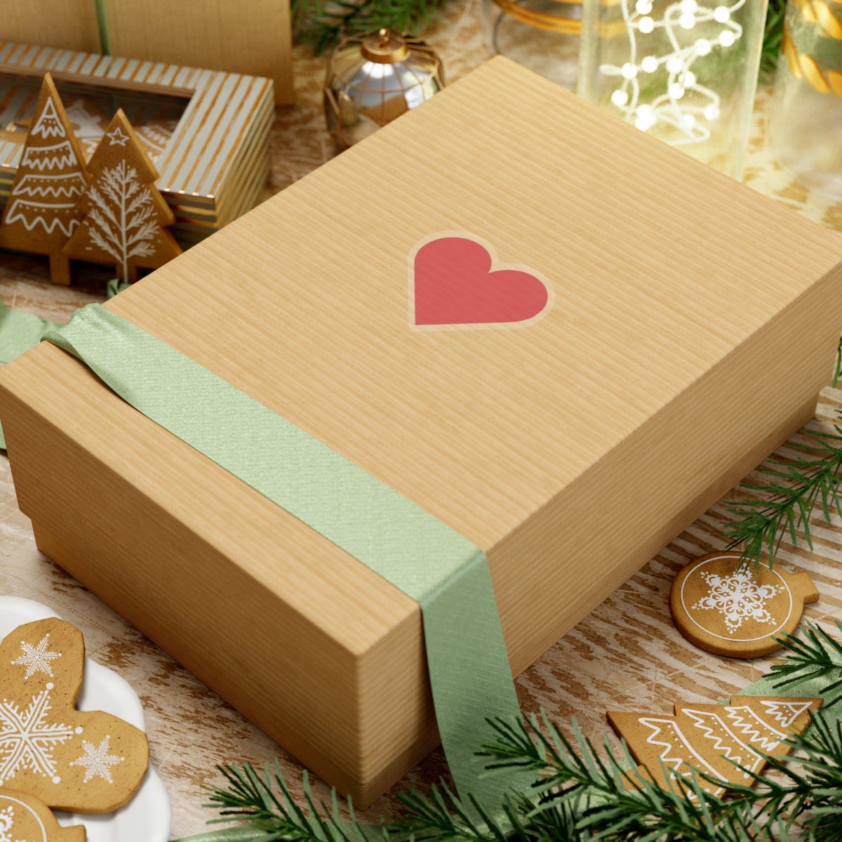 Heart-Shaped Kiss-Cut Stickers for Love Notes and Personalization