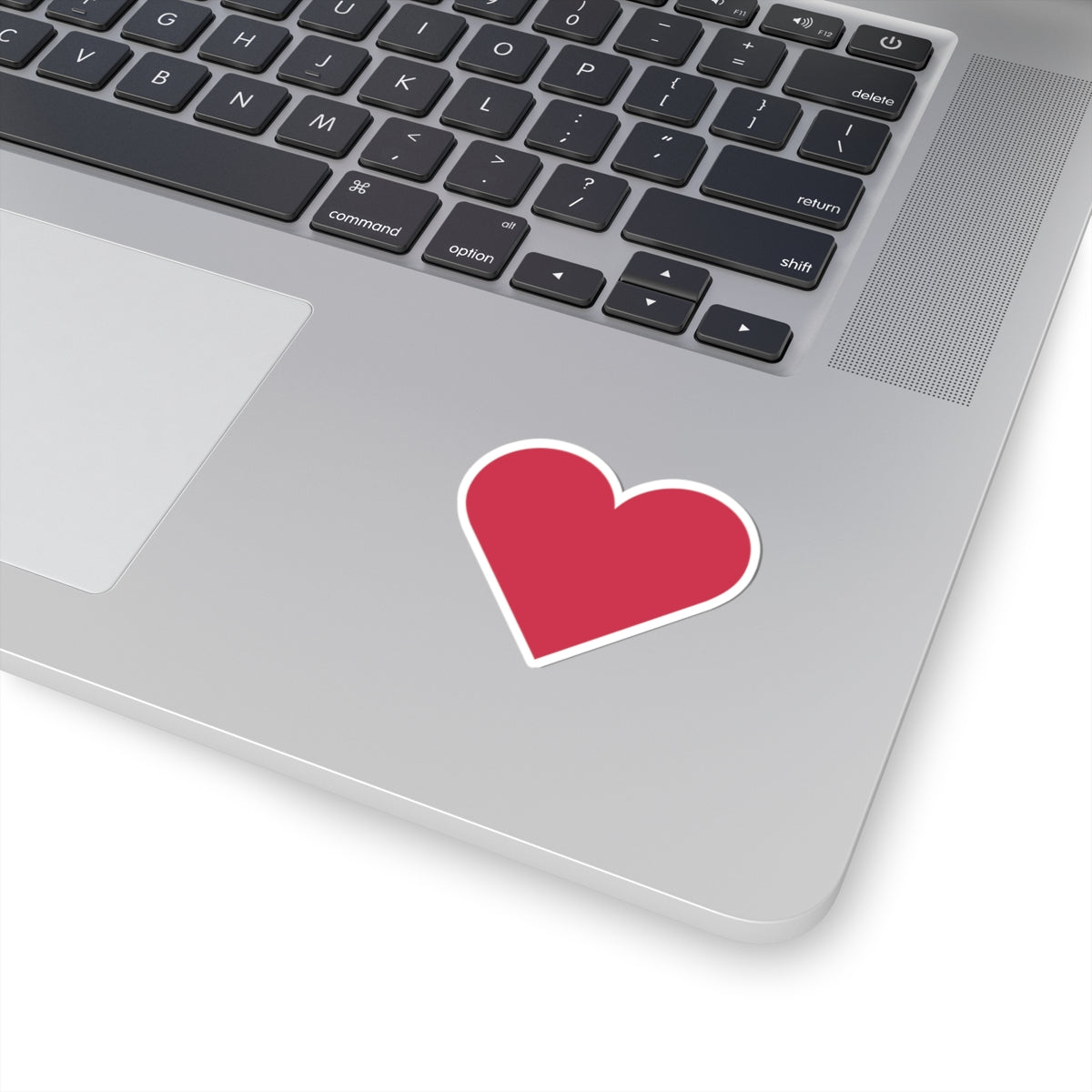 Heart-Shaped Kiss-Cut Stickers for Love Notes and Personalization