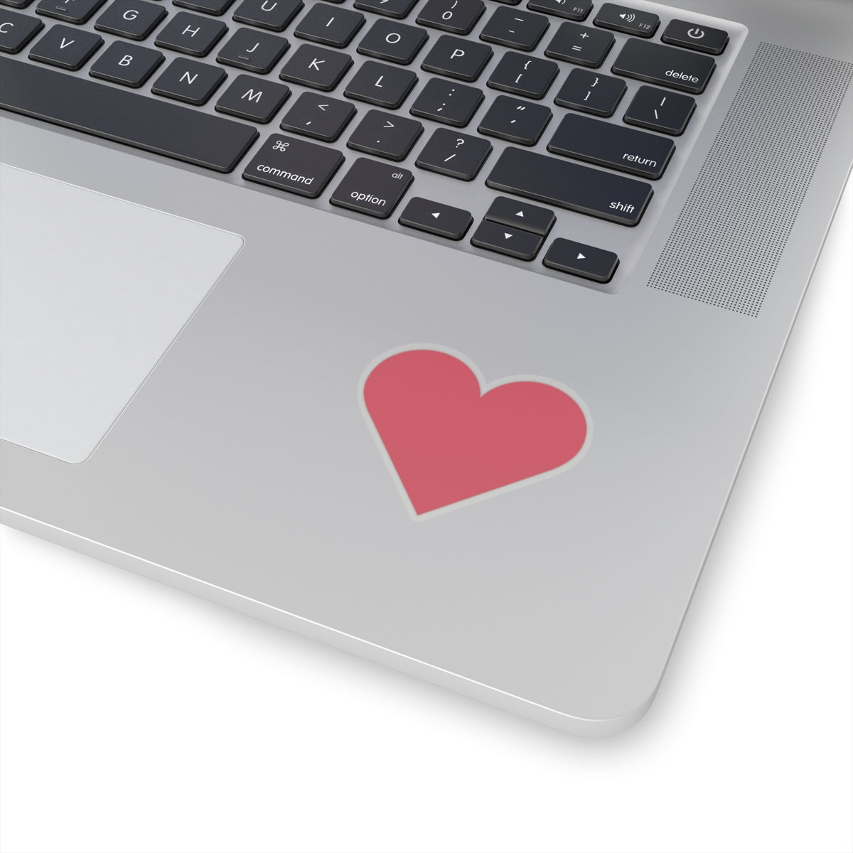 Heart-Shaped Kiss-Cut Stickers for Love Notes and Personalization