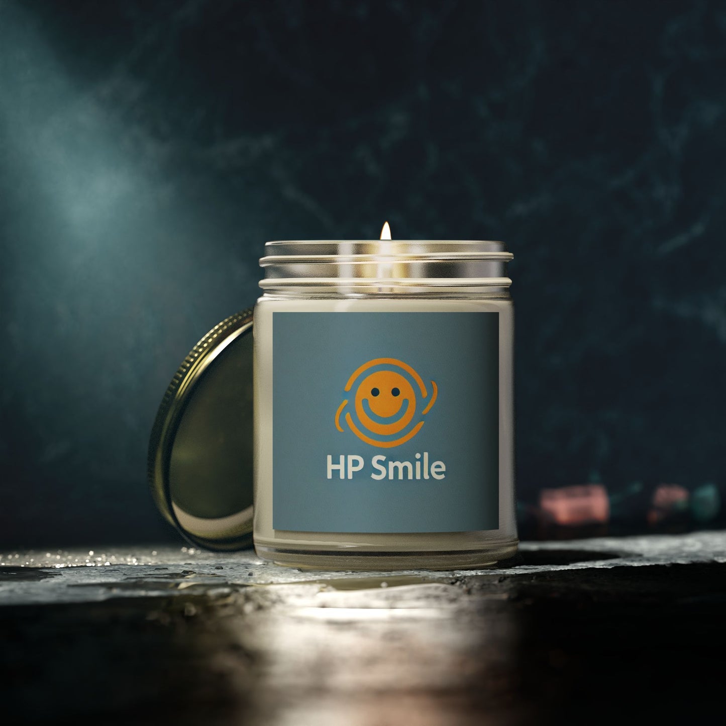 HP Smile Scented Candle - Lavender (4oz, 9oz) - Uplifting Aromatherapy Gift