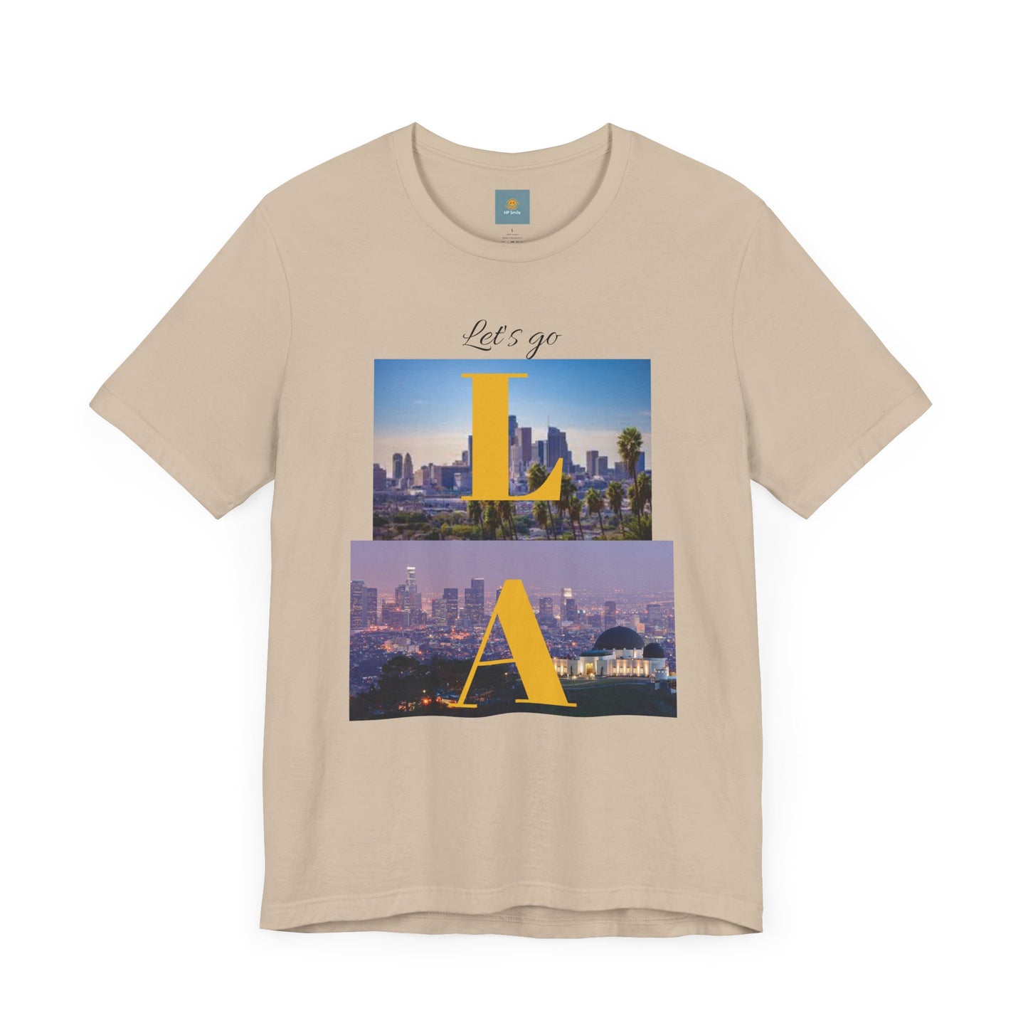 Los Angeles Print Unisex Jersey Short Sleeve Tee