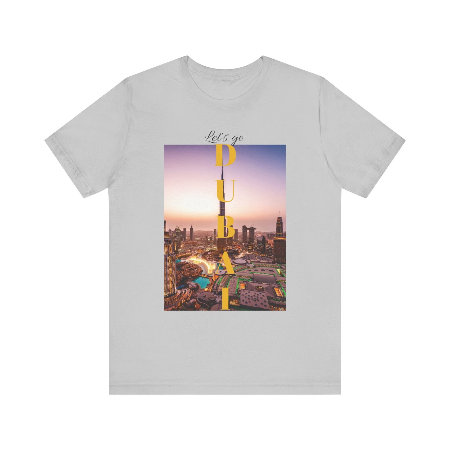 Dubai Print Unisex Jersey Short Sleeve Tee