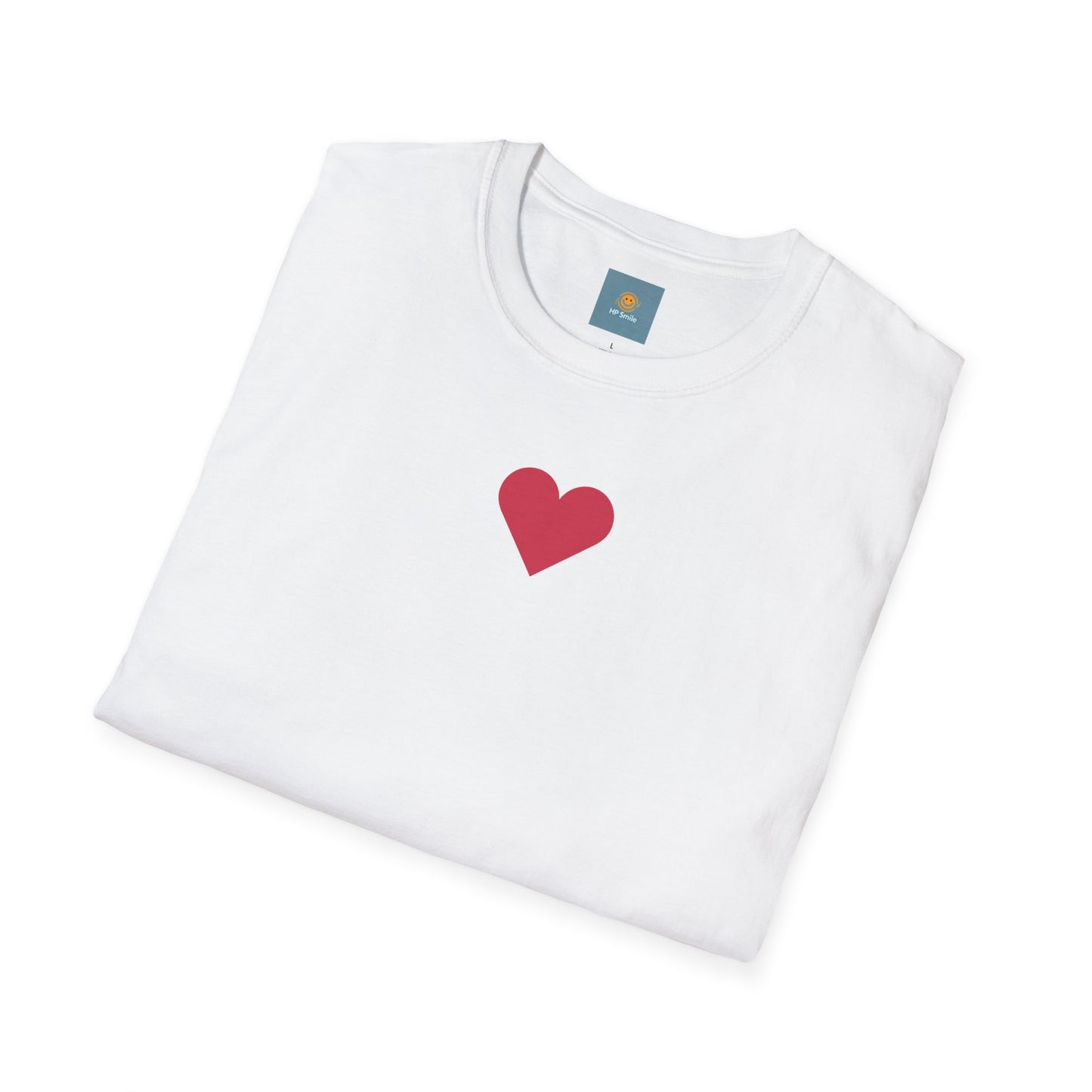 Heart Unisex Softstyle T-Shirt | Casual Love Tee