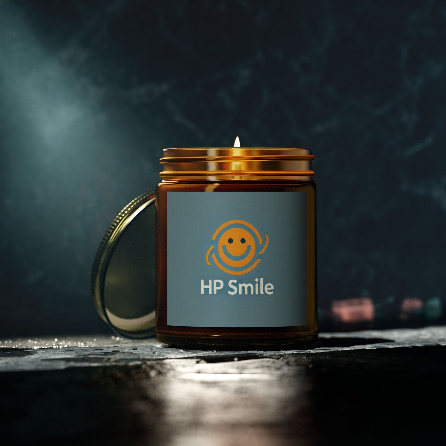 HP Smile Scented Candle - Lavender (4oz, 9oz) - Uplifting Aromatherapy Gift