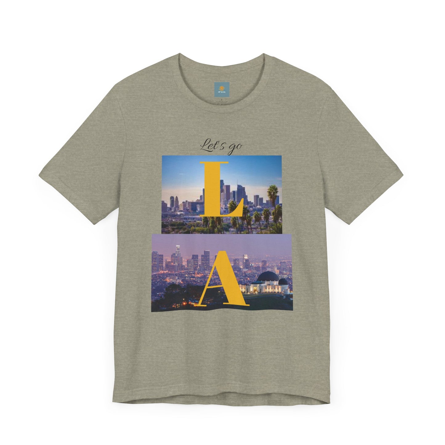 Los Angeles Print Unisex Jersey Short Sleeve Tee