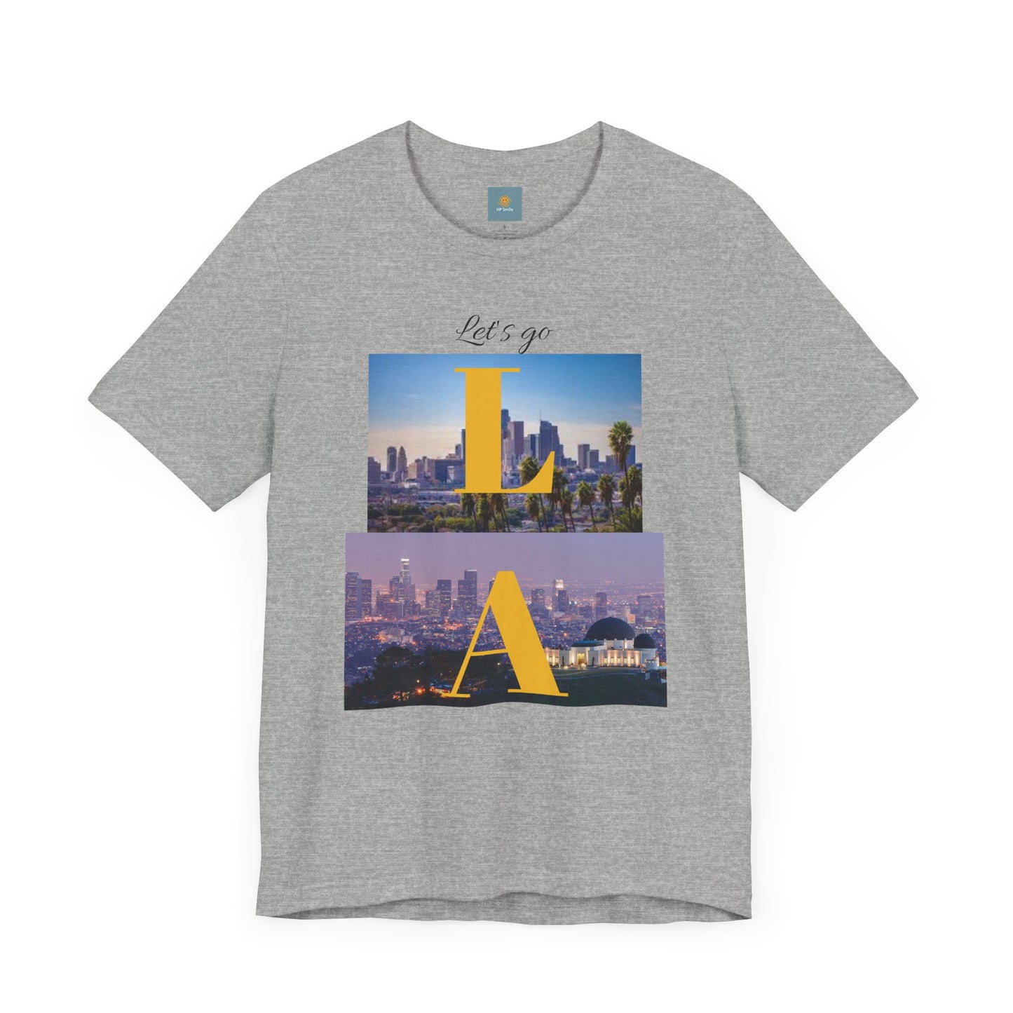 Los Angeles Print Unisex Jersey Short Sleeve Tee