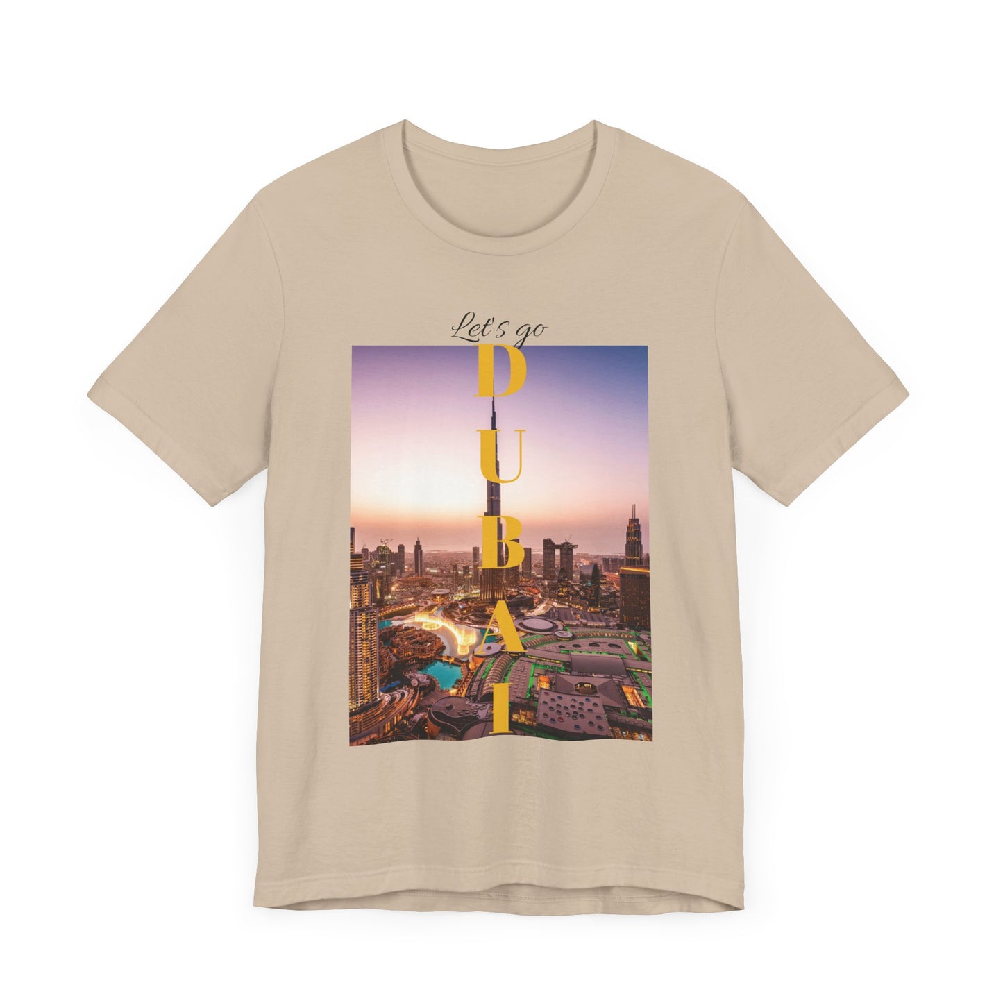 Dubai Print Unisex Jersey Short Sleeve Tee