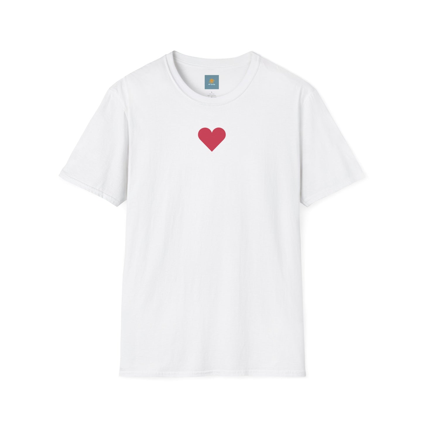 Heart Unisex Softstyle T-Shirt | Casual Love Tee