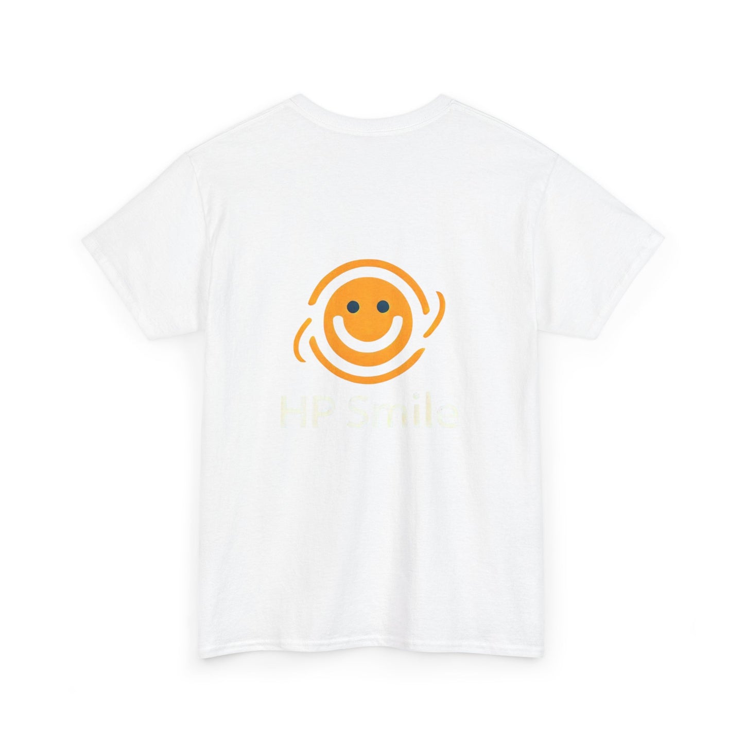 Keep It Smiling Unisex Heavy Cotton Tee - Positive Vibes T-Shirt (GREY)