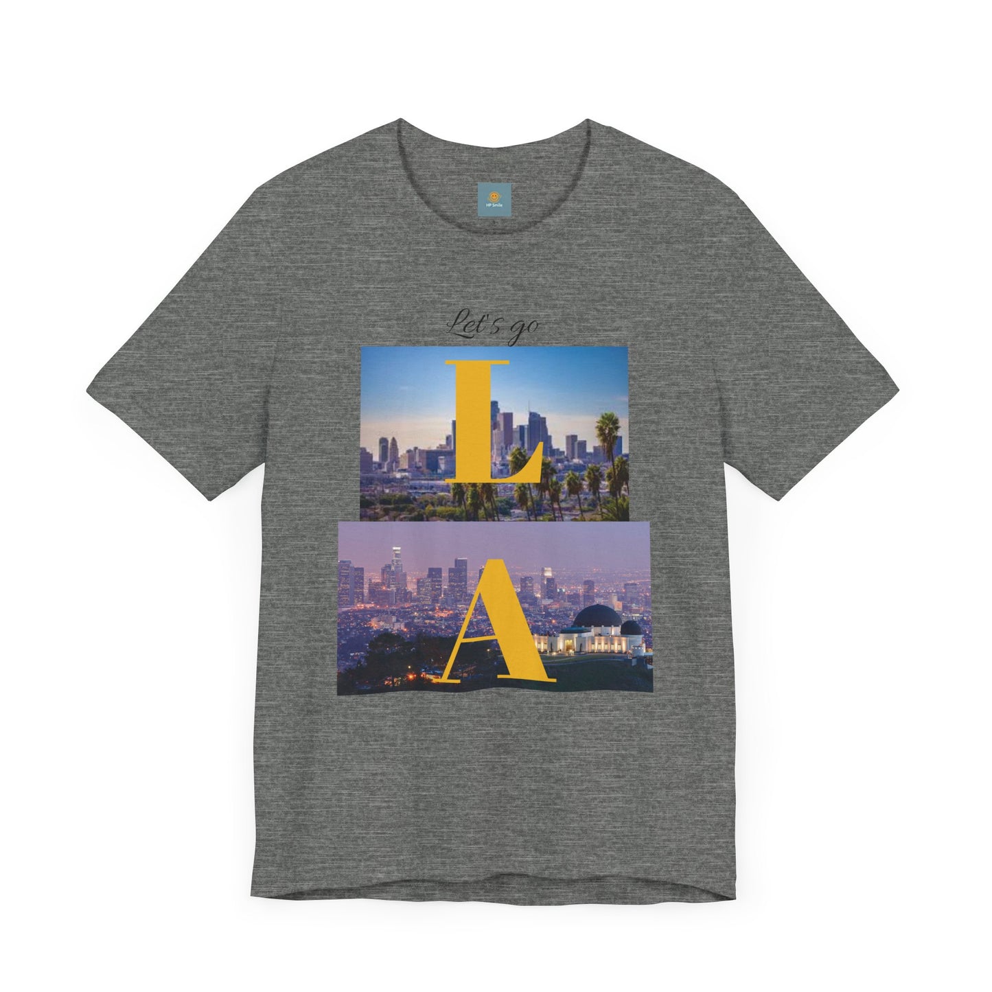 Los Angeles Print Unisex Jersey Short Sleeve Tee