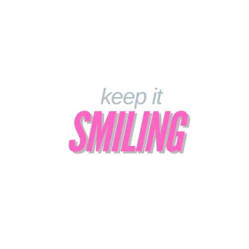 Keep It Smiling Unisex Heavy Cotton Tee - Positive Vibes T-Shirt (BLACK)