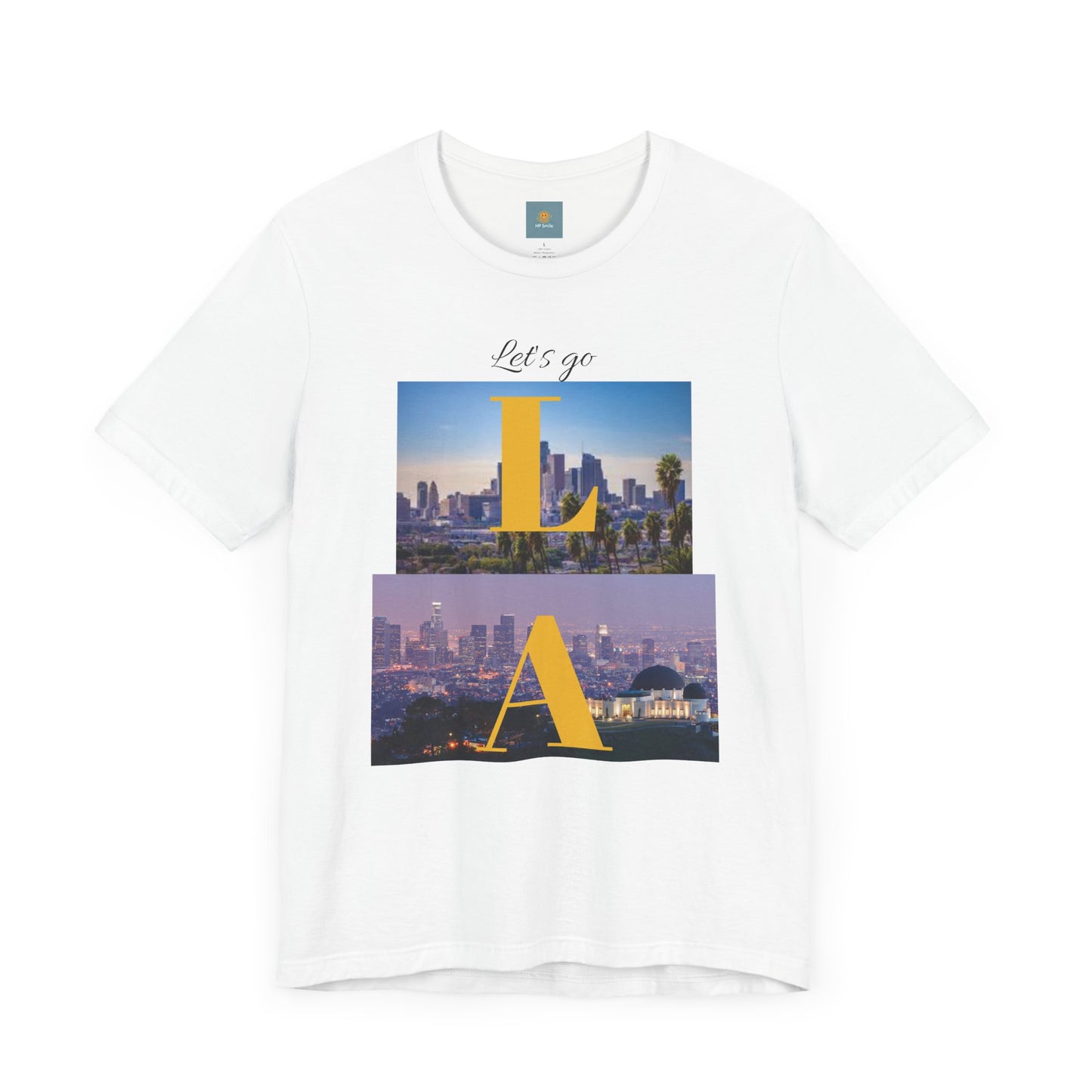 Los Angeles Print Unisex Jersey Short Sleeve Tee