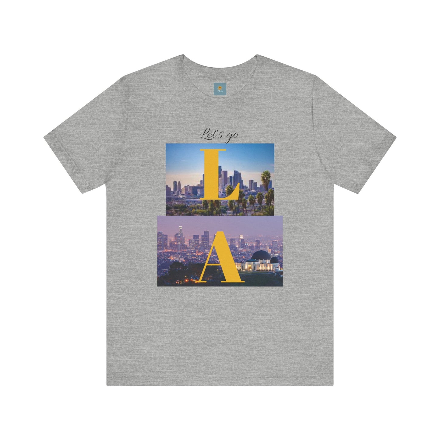 Los Angeles Print Unisex Jersey Short Sleeve Tee