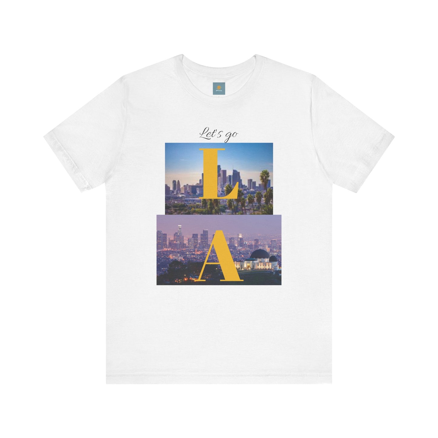 Los Angeles Print Unisex Jersey Short Sleeve Tee