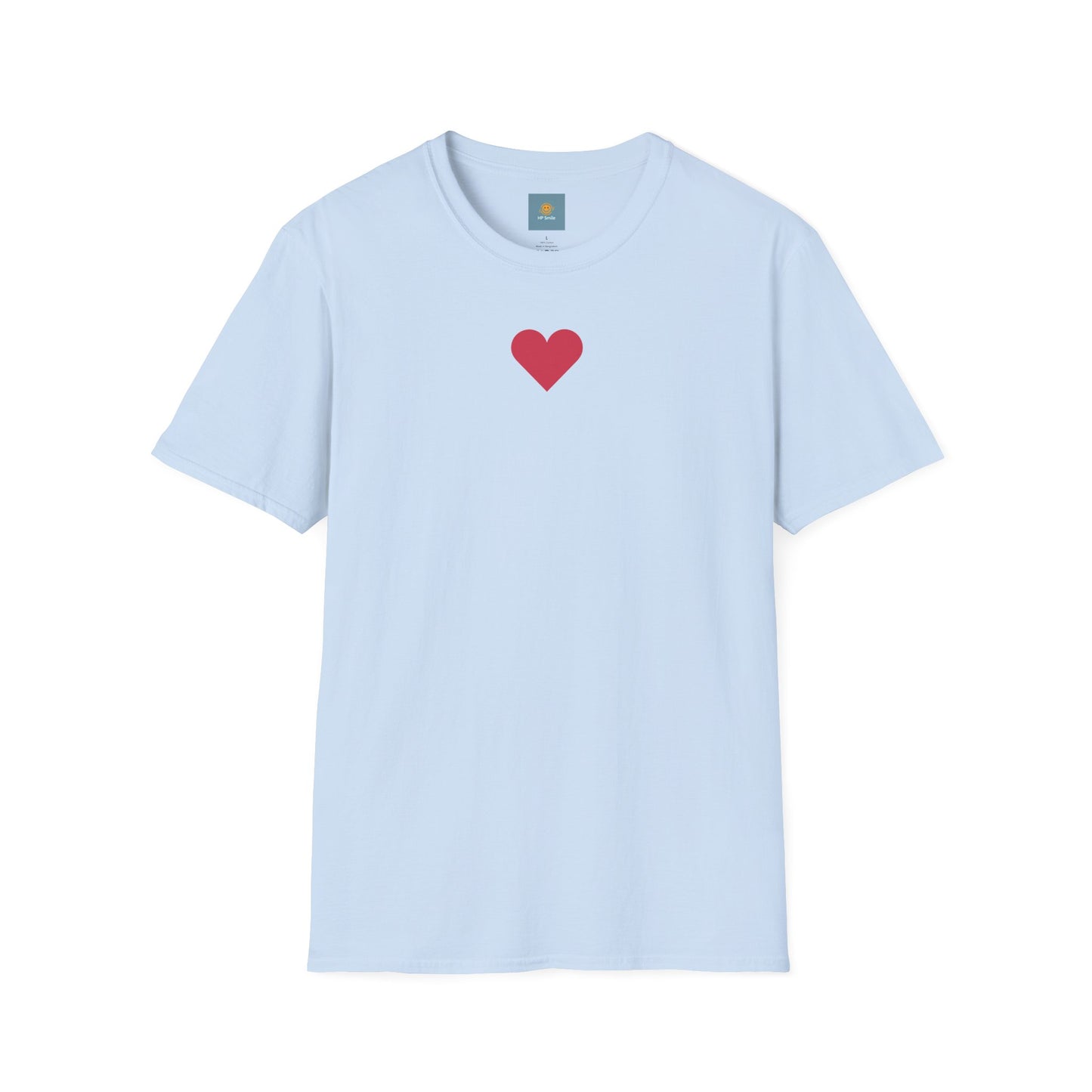 Heart Unisex Softstyle T-Shirt | Casual Love Tee