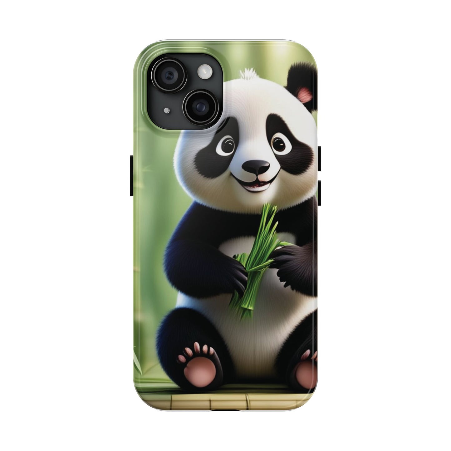 Cute Panda Tough Phone Case - Perfect for Animal Lovers