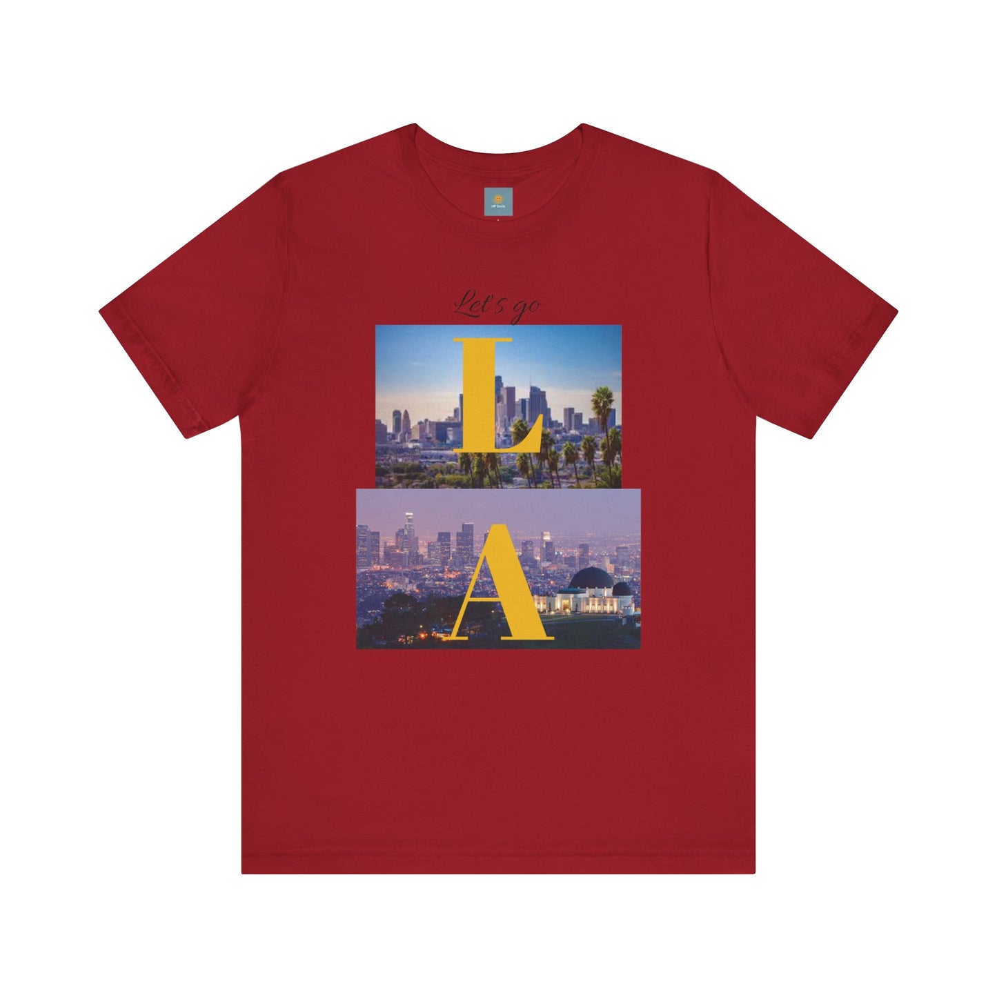 Los Angeles Print Unisex Jersey Short Sleeve Tee