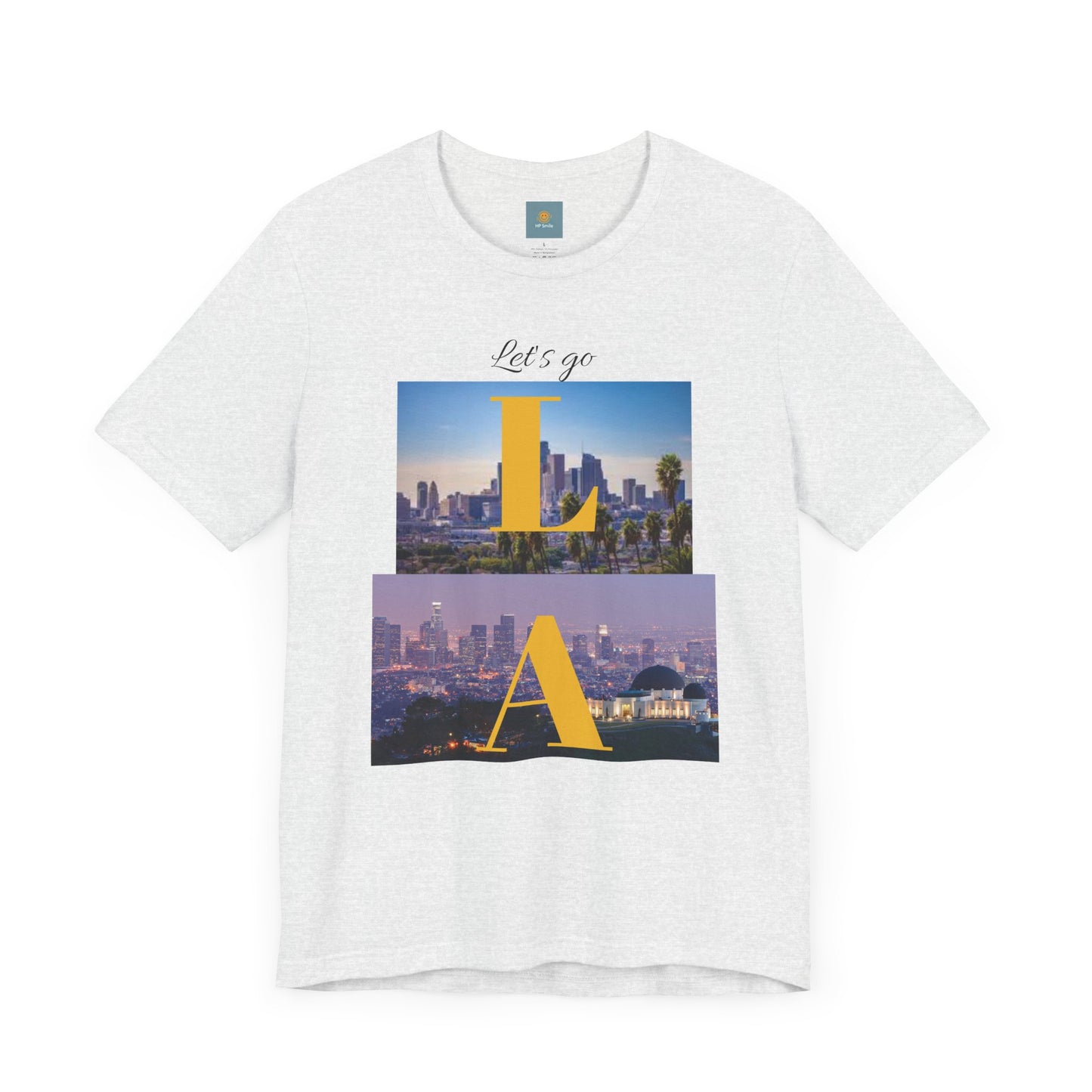 Los Angeles Print Unisex Jersey Short Sleeve Tee