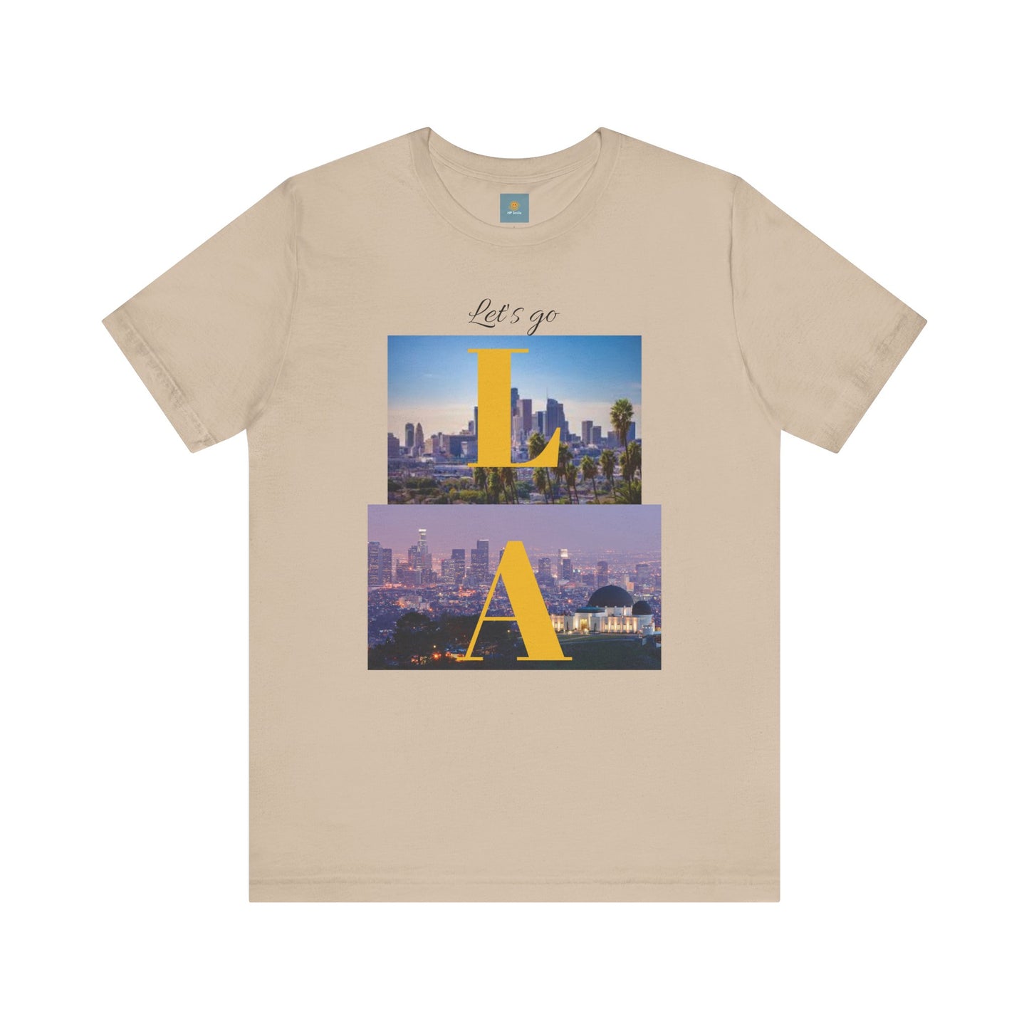 Los Angeles Print Unisex Jersey Short Sleeve Tee